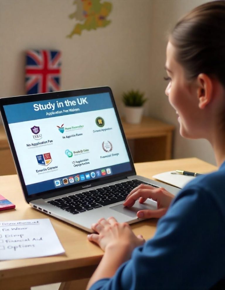 How To Study In The UK Without Paying Application Fees